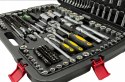 Klucze Nasadowe Bity Grzechotka Zestaw 216el. Walizka Solidna Stal +