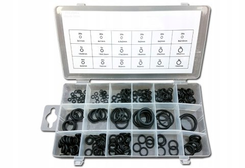 ORINGI GUMKI USZCZELKI GUMOWE 225 SZT OLEJOODPORNE