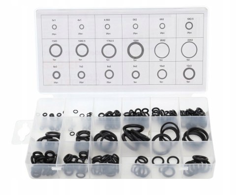 ORINGI GUMKI USZCZELKI GUMOWE 225 SZT OLEJOODPORNE