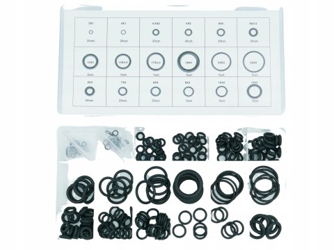 ORINGI GUMKI USZCZELKI GUMOWE 225 SZT OLEJOODPORNE