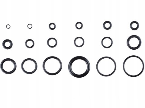 ORINGI GUMKI USZCZELKI GUMOWE 225 SZT OLEJOODPORNE