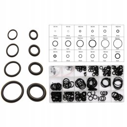 ORINGI GUMKI USZCZELKI GUMOWE OLEJOODPORNE 225SZT.1-4 MM O-RINGI ORGANIZER