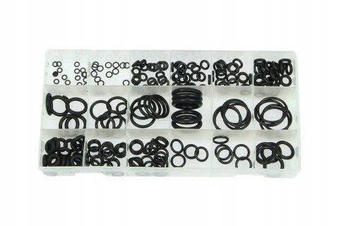 ORINGI GUMKI USZCZELKI GUMOWE OLEJOODPORNE 225SZT.1-4 MM O-RINGI ORGANIZER