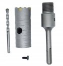 OTWORNICA KORONKA FREZ DO BETONU MURU UCHWYT SDS+ PLUS 30 MM