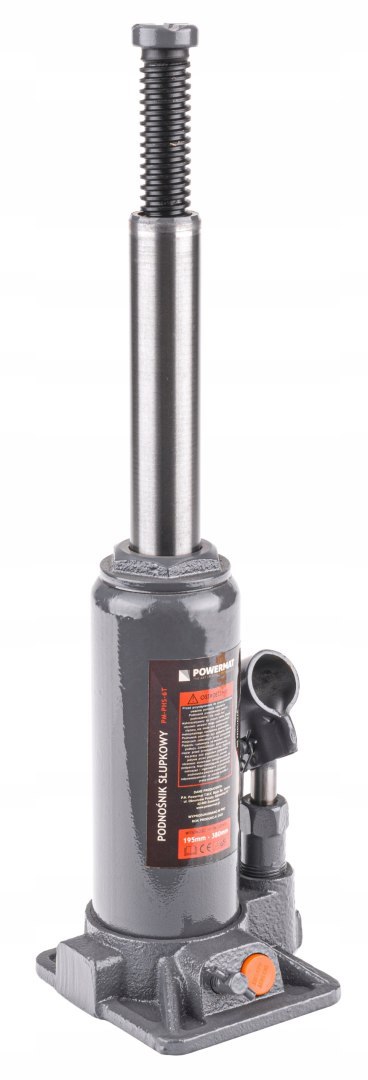 PODNOŚNIK SAMOCHODOWY HYDRAULICZNY SŁUPKOWY BUTELKOWY ZAWÓR LEWAREK 6 TON