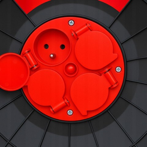 PRZEDŁUŻACZ BĘBNOWY BUDOWLANY OGRODOWY 50m 3 x 2,5mm GRUBY