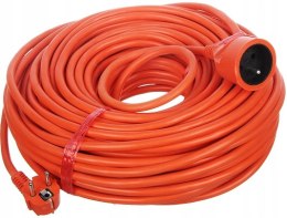 PRZEDŁUŻACZ BUDOWLANY OGRODOWY 50M 3X2,5MM WZMACNIANY KOSIARKI GRUBY
