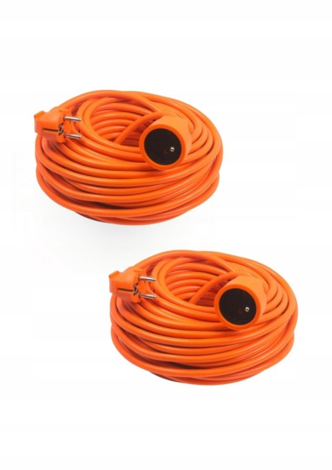 Przedłużacz ogrodowy 20m 2x0,75 mm2