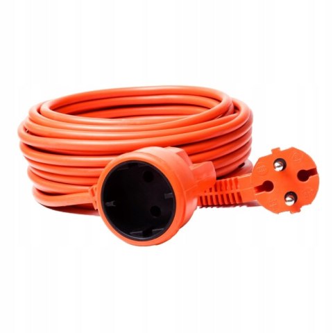 Przedłużacz ogrodowy, pojedynczy Bull Tech 20 m 1 szt. gniazd pomarańczowy