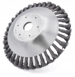 SZCZOTKA DO KOSY SPALINOWEJ SZCZOTKA DRUCIANA DO KOSY TARCZA NA CHWASTY