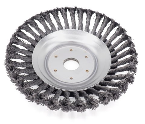 SZCZOTKA DO KOSY SPALINOWEJ SZCZOTKA DRUCIANA DO KOSY TARCZA NA CHWASTY