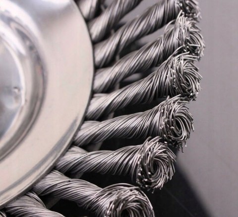 SZCZOTKA DRUCIANA DO KOSY SPALINOWEJ GŁOWICA 200mm