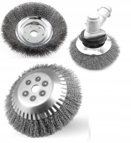 SZCZOTKA MIĘKKA DRUCIANA 200x25,4 TARCZA DO KOSY