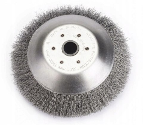 SZCZOTKA MIĘKKA DRUCIANA 200x25,4 TARCZA DO KOSY