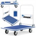 WÓZEK PLATFORMOWY TOWAROWY SKŁADANY TRANSOPORTOWY MAGAZYNOWY 150KG 74x47cm