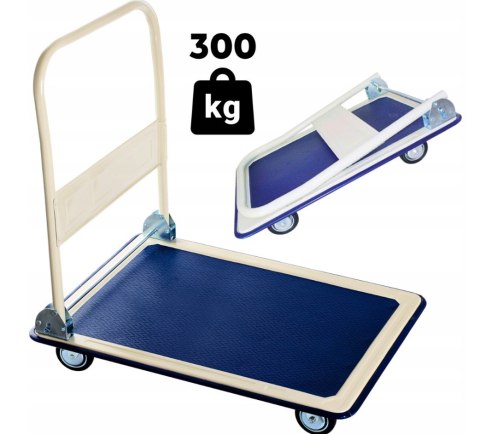Wózek magazynowy towarowy składana PLATFORMA TRANSPORTOWA ładowność 300kg