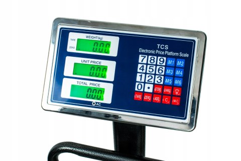 300KG WAGA MAGAZYNOWA PRZEMYSŁOWA TOWAROWA SKLEPOWA PLATFORMOWA MOCNA LCD