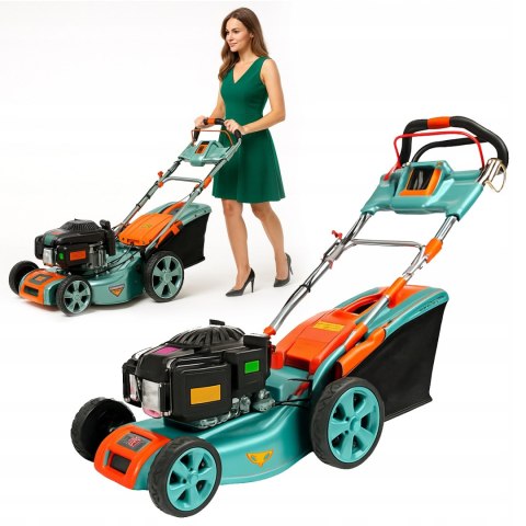 KOSIARKA SPALINOWA DO TRAWY MOCNA LEKKA ZWROTNA KOSA PODKASZARKA 41cm 5KM