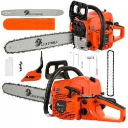 NIEZAWODNIE MOCNA PIŁA SPALINOWA PILARKA ŁAŃCUCHOWA DRZEW KRZEWÓW+ GRATIS