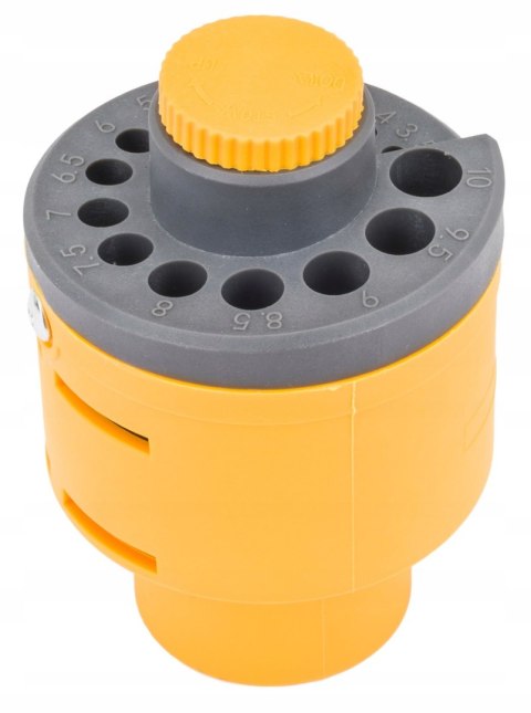 OSTRZAŁKA DO WIERTEŁ HSS 90W 3 - 16mm 2 x KAMIEŃ 2 X ADAPTER BEZSTOPNIOWA