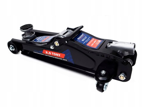 Podnośnik SAMOCHODOWY Żaba Lewarek 2,5T Guma NISKI NISKOPROFILOWY 2500KG