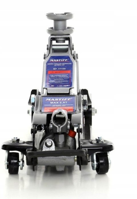 Podnośnik SAMOCHODOWY Żaba Lewarek 2,5T Guma NISKI NISKOPROFILOWY 2500KG