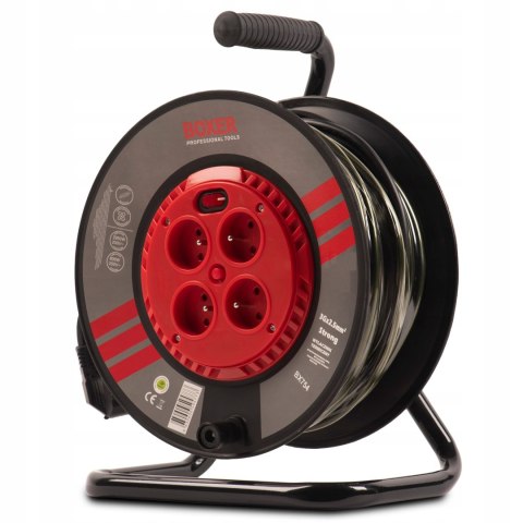 Pp 25m 3x2,5 PRZEDŁUŻACZ BĘBNOWY NA BĘBNIE ZWIJAK