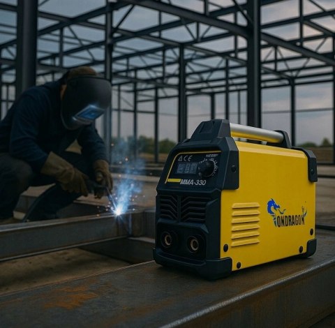 SPAWARKA INWERTEROWA INWERTOROWA MMA MOCNA IGBT HOT START ANTI STICK 330A