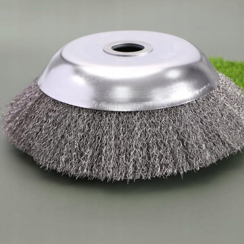 SZCZOTKA DO KOSTKI BRUKOWEJ CZYSZCZENIA MCHU KOSY PODKASZARKI 200mm 22