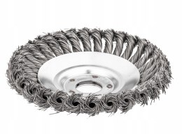 SZCZOTKA DRUCIANA DO KOSY PODKASZARKI SPALINOWEJ GŁOWICA 200mm 25,4MM