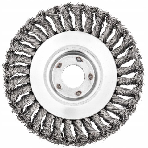 SZCZOTKA DRUCIANA DO KOSY PODKASZARKI SPALINOWEJ GŁOWICA 200mm 25,4MM