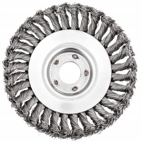 SZCZOTKA DRUCIANA DO KOSY PODKASZARKI SPALINOWEJ GŁOWICA 200mm 25,4MM