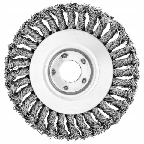 SZCZOTKA DRUCIANA DO KOSY PODKASZARKI SPALINOWEJ GŁOWICA 200mm 25,4MM