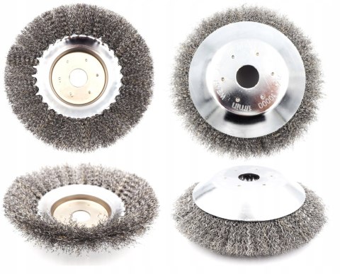 SZCZOTKA DRUCIANA DO KOSY SPALINOWEJ GŁOWICA 200mm