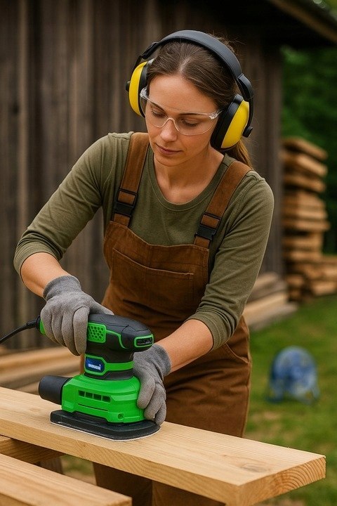 SZLIFIERKA OSCYLACYJNA ELEKTRYCZNA 650W DO GIPSU DREWNA MOCNA 12 000 obr