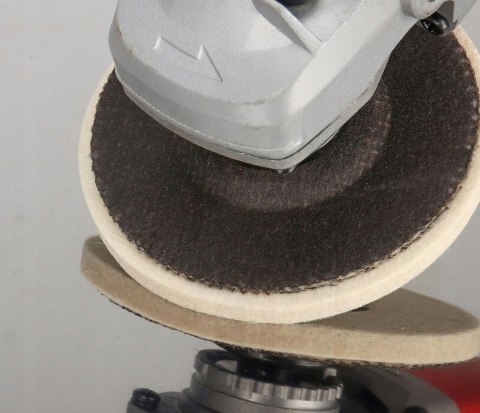 TARCZA POLERSKA FILCOWA FILC LAMELKA 125mm x 6mm