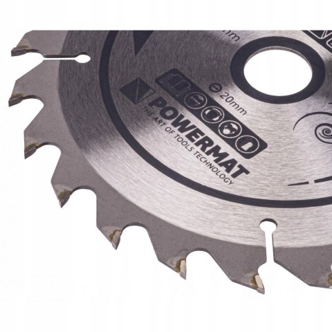 Tarcza WIDIOWA Do Drewna Piły Piła 160 x 20 mm 24Z