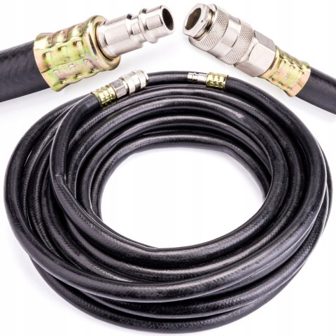 WĄŻ PNEUMATYCZNY PRZEWÓD DO KOMPRESORA 10x17MM 10M GUMOWY ELASTYCZNY MOCNY