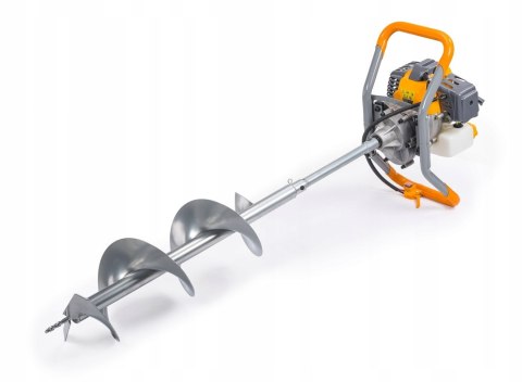 WIERTNICA GLEBOWA ŚWIDER SPALINOWY 6KM + WIERTŁA 10/20/30cm + PRZEDŁUŻKA