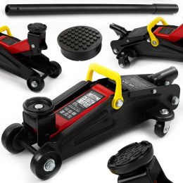 ŻABA PODNOŚNIK SAMOCHODOWY HYDRAULICZNY LEWAREK 2T NISKOPROFILOWY + GUMA