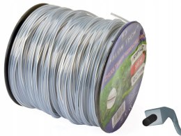 ŻYŁKA KOSY WZMACNIANA Z DRUTEM 2,7MM 100M ZBROJONA