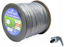 ŻYŁKA TNĄCA DO KOSY WZMACNIANA z DRUTEM 2,7x100m