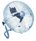 CYLKULATOR POWIETRZA WENTYLATOR PODŁOGOWY INOX 200W MOCNY POKOJOWY 45cm