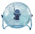 CYLKULATOR POWIETRZA WENTYLATOR PODŁOGOWY INOX 200W MOCNY POKOJOWY 45cm