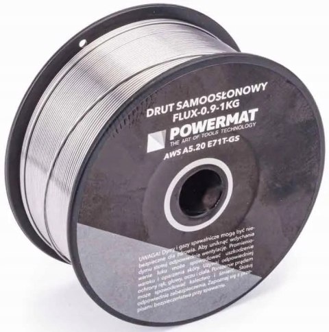 Drut SPAWALNICZY Samoosłonowy FLUX 0,9mm 1kg FCAW