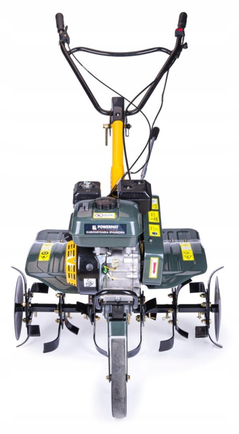 GLEBOGRYZARKA SPALINOWA KULTYWATOR DO GLEBY POWERMAT MODUŁY 7KM 90CM PŁUG