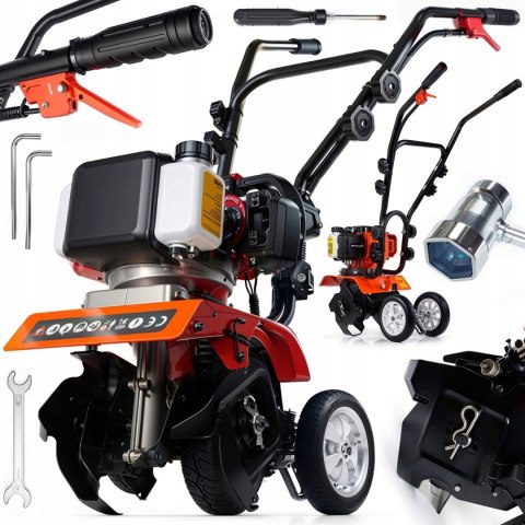 GLEBOGRYZARKA SPALINOWA KULTYWATOR DO GLEBY ZIEMI GRYZARKA AERATOR 5,2KM