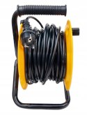 K PRZEDŁUŻACZ BĘBNOWY BUDOWLANY OGRODOWY 25M 3x2,5 KABEL NA BĘBNIE +BLOKADA