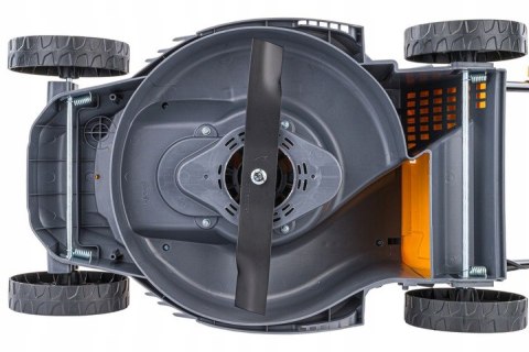 KOSIARKA ELEKTRYCZNA DO TRAWY 2200W NÓŻ 32CM LEKKA DUŻY KOSZ 30L