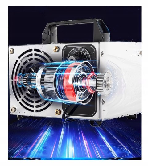 MOCNY GENERATOR OZONU Ozonator Oczyszczacz do Powietrza 70 000 MG/H 155W